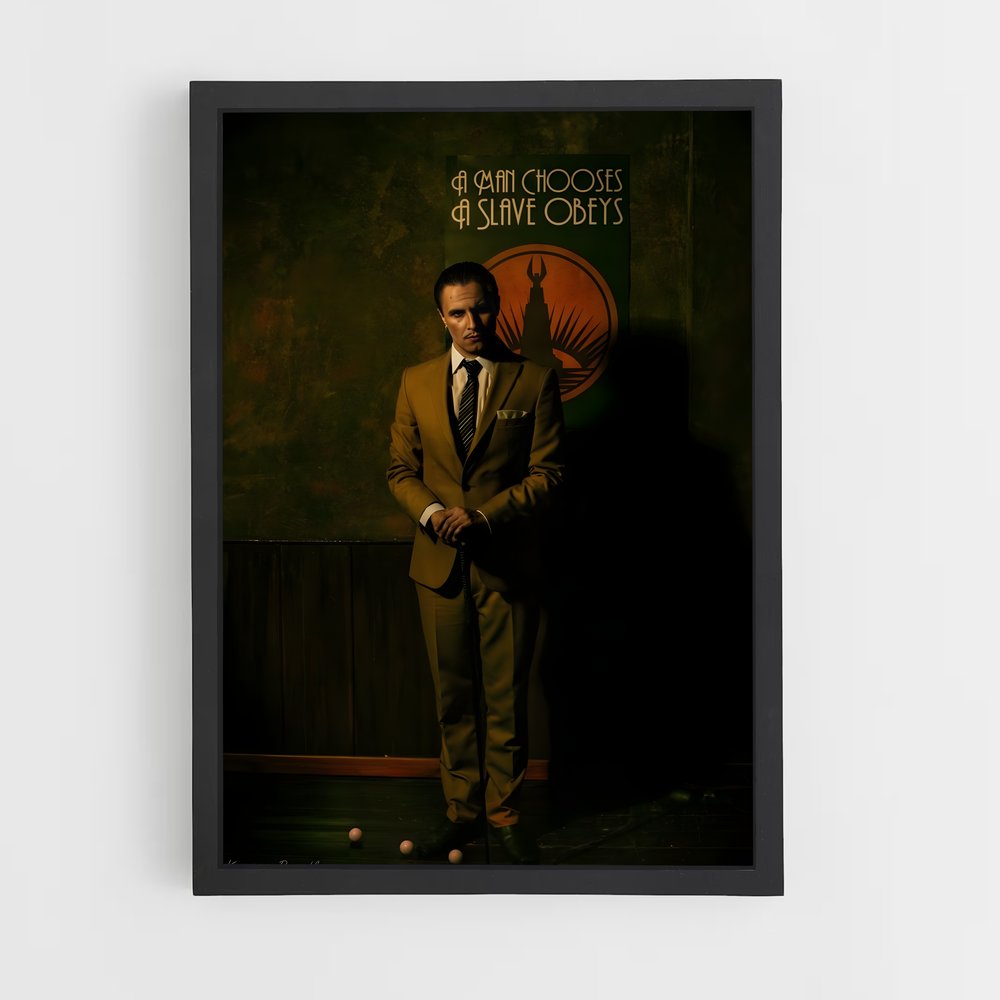 Poster L'Homme de Dapper – affiche Bioshock (vue 2)